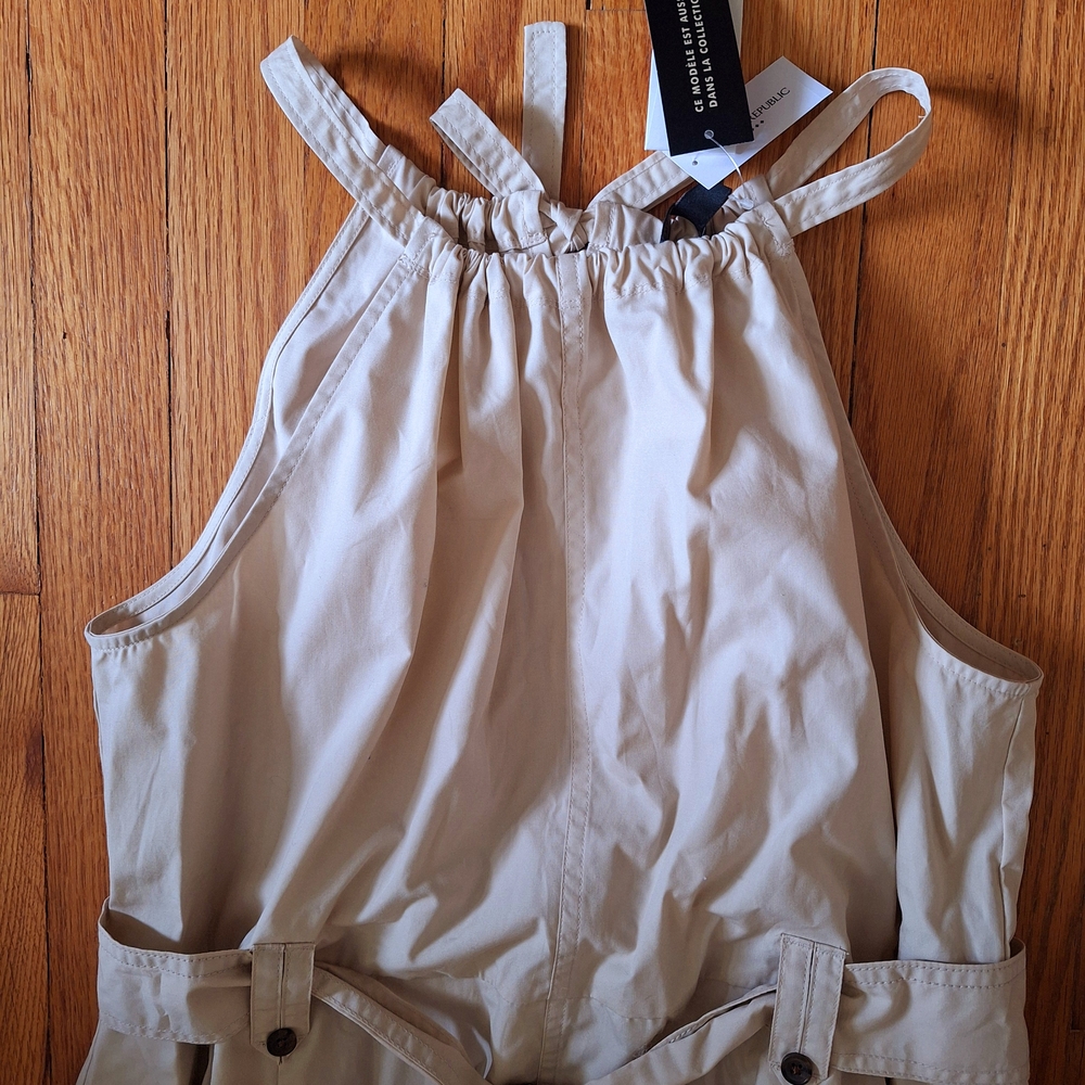 Banana Republic Beige Midi Dress - Picture 5 of 8